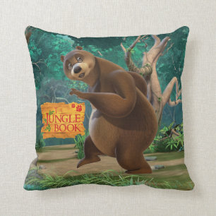 Baloo 3 throw pillow