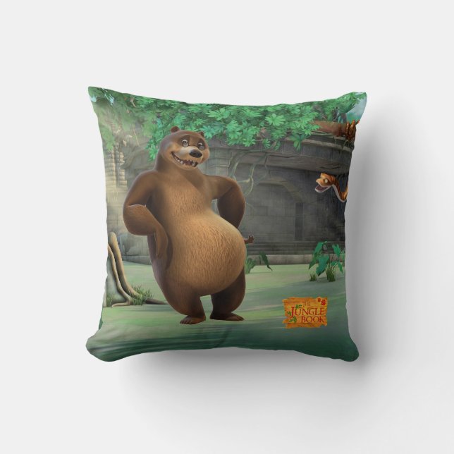 Baloo 5 throw pillow (Front)