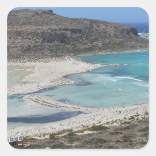 Balos Lagoon Tropical Beach Stickers