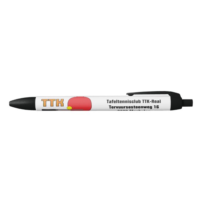 Balpen TTK-Real Black Ink Pen (Top)