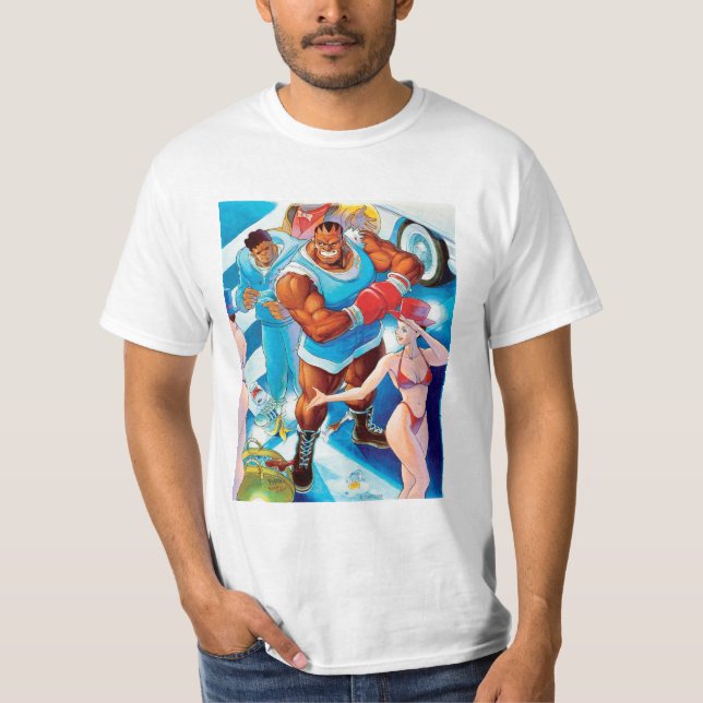 Balrog Before Street Fight T-Shirt (Front)