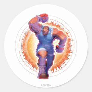 Balrog Classic Round Sticker