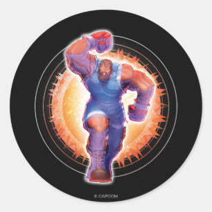 Balrog Classic Round Sticker