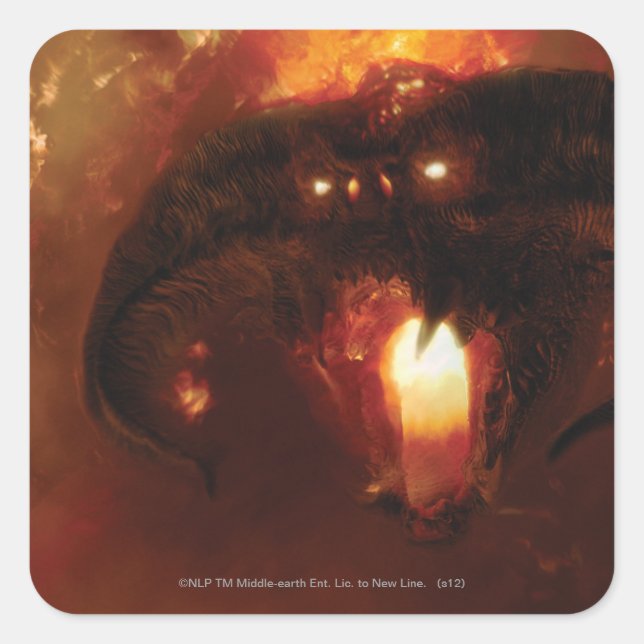 Balrog Square Sticker (Front)