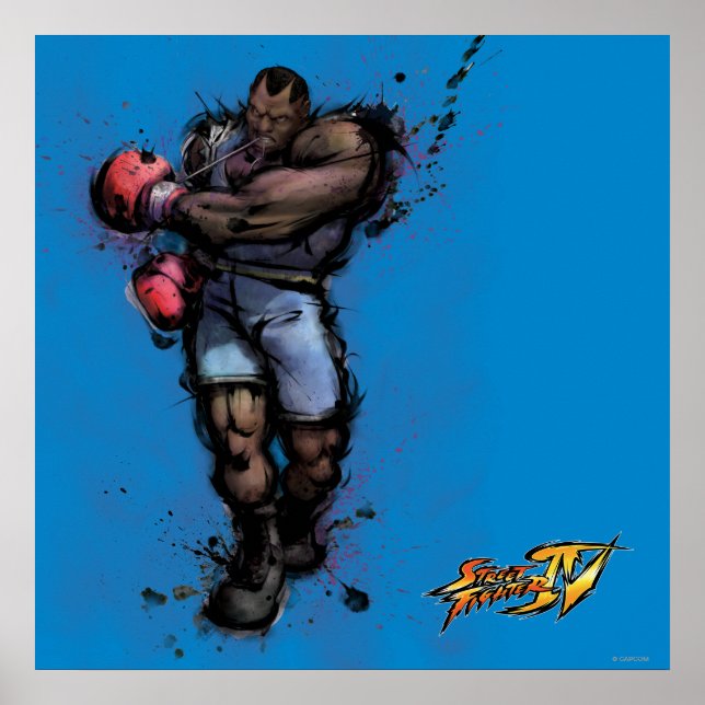 Balrog Tying on Glove Poster (Front)