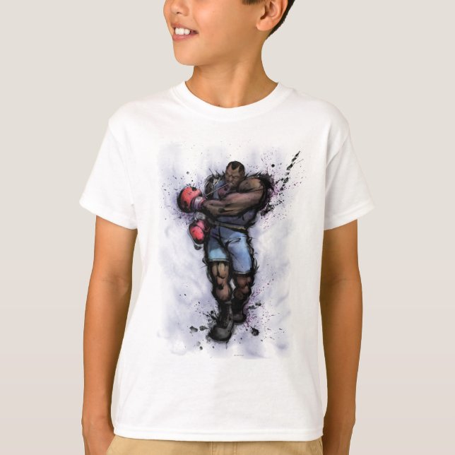 Balrog Tying on Glove T-Shirt (Front)