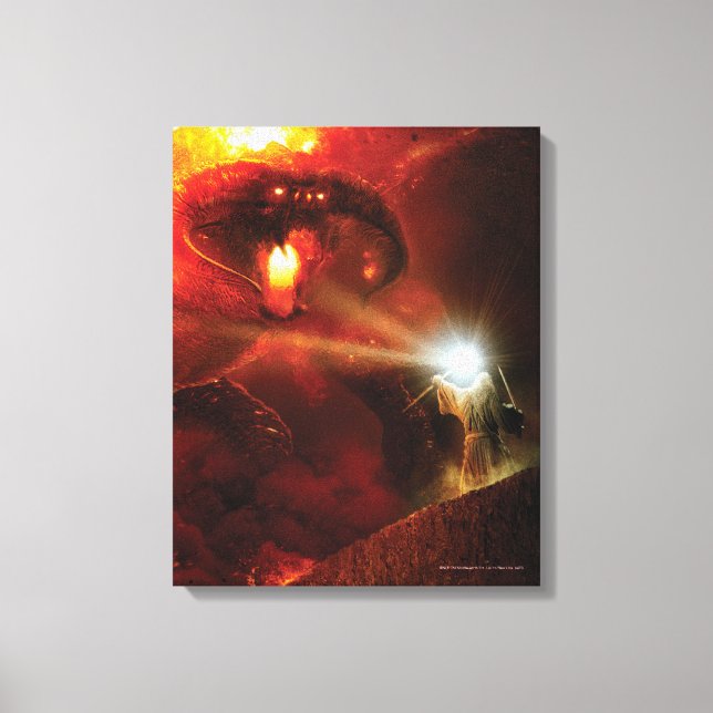 Balrog Versus GANDALF™ Canvas Print (Front)