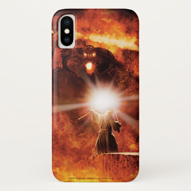 Balrog Versus GANDALF™ Case-Mate iPhone Case (Back)