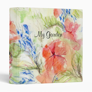 Balsam and Lobelia flowers Binder