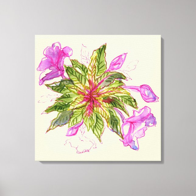 Balsam Bouquet Canvas Print (Front)