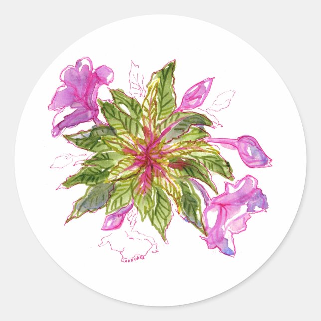 Balsam Bouquet Classic Round Sticker (Front)