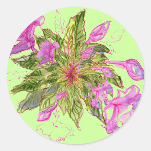 Balsam Bouquet Classic Round Sticker