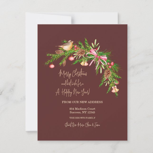 Balsam Swag Holiday Card (Front)