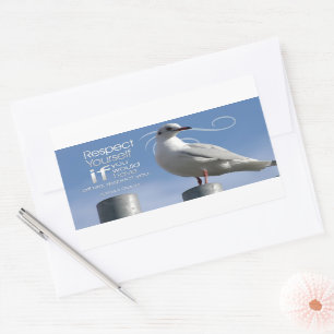 Baltasar Gracian Inspirational Quote "Respect" Sticker