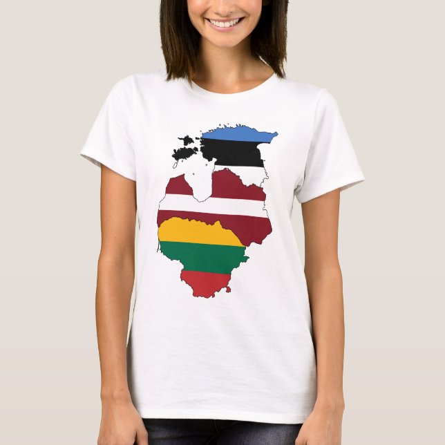 Baltic states T-Shirt (Front)