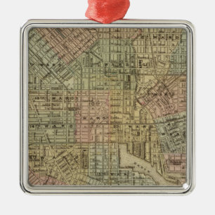 Baltimore 2 metal ornament