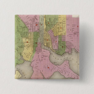 Baltimore 3 2 inch square button