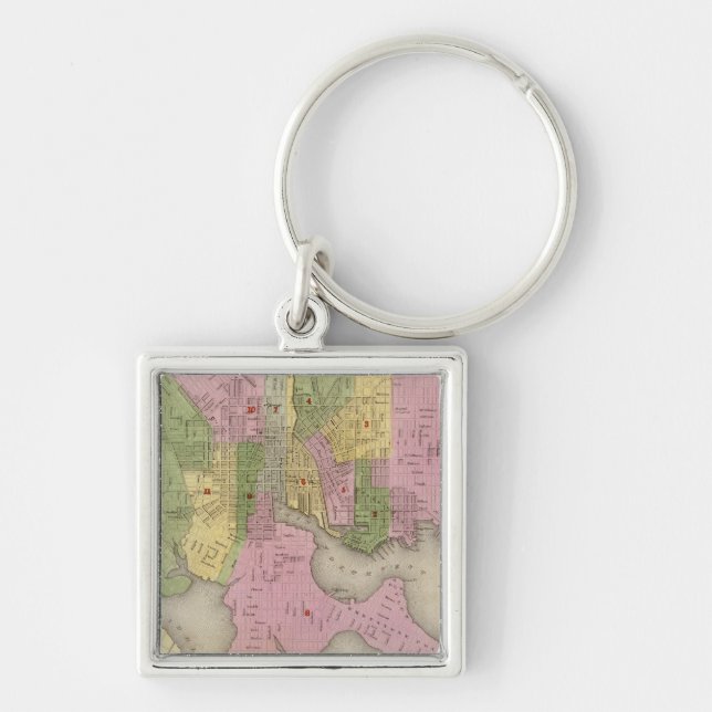 Baltimore 3 keychain (Front)