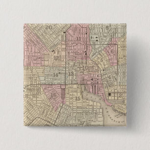 Baltimore 4 2 inch square button