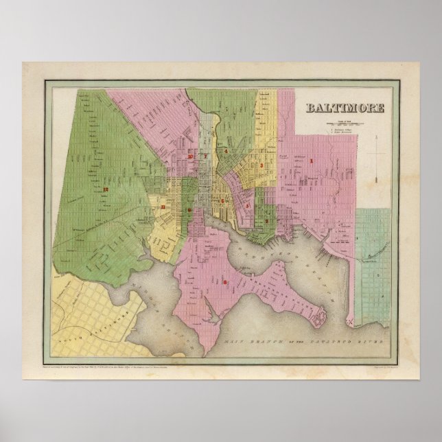 Baltimore 4 poster (Front)