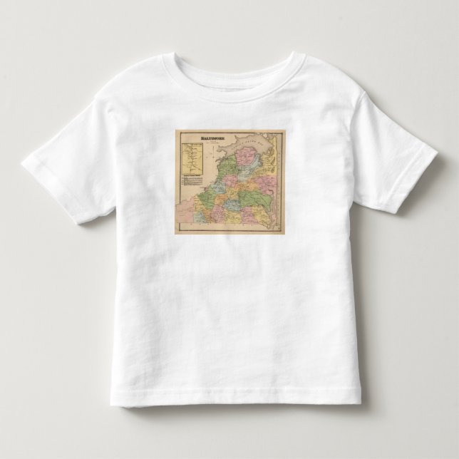 Baltimore 6 toddler t-shirt (Front)