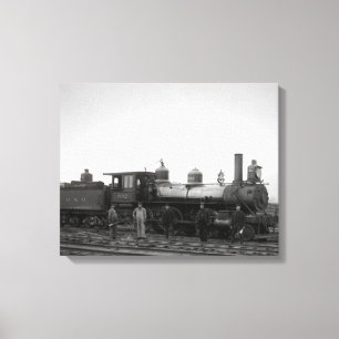 Baltimore and Ohio Railroad Engine # 932 Canvas Print