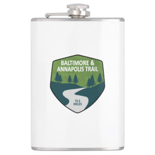 Baltimore & Annapolis Trail Hip Flask