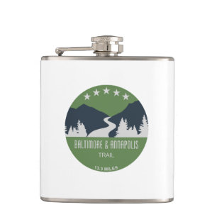 Baltimore & Annapolis Trail Hip Flask