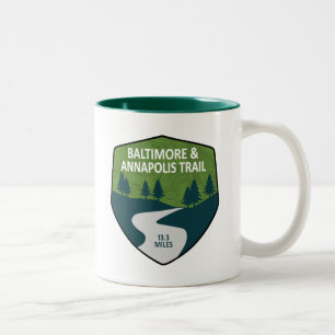 Baltimore & Annapolis Trail Two-Tone Coffee Mug