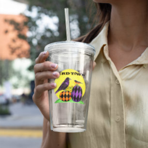 Baltimore Bird Town Acrylic Tumbler