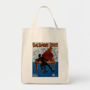 Baltimore Blues Tote Bag