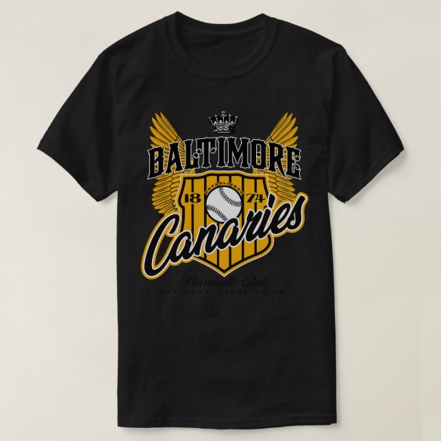 Baltimore Canaries T-Shirt (Design Front)