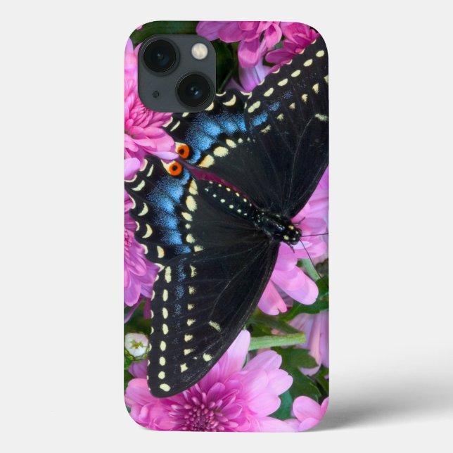 Baltimore Chequered Butterfly Case-Mate iPhone Case (Back)