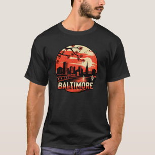 Baltimore City Maryland USA T-Shirt