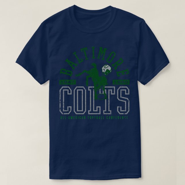 Baltimore Colts Football T-Shirt (Design Front)