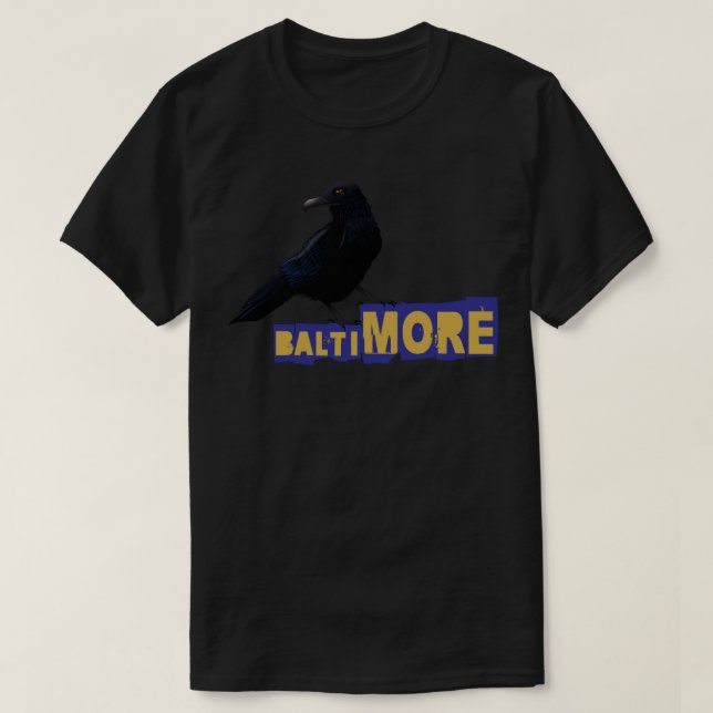 baltimore crow T-Shirt (Design Front)