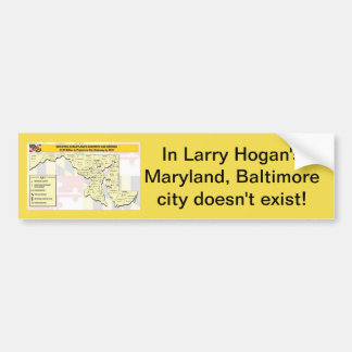 Baltimore doesn't exist bumper sticker