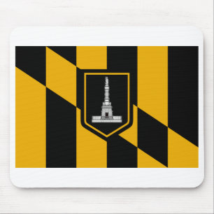 Baltimore Flag Mouse Pad