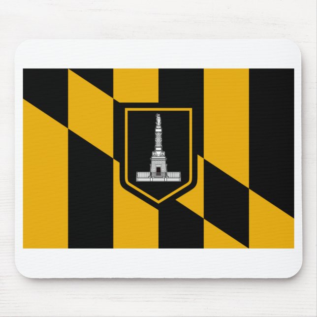 Baltimore Flag Mouse Pad (Front)