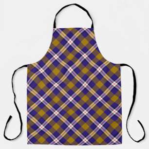 Baltimore Football Plaid Apron