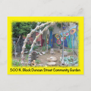 Baltimore Green Space Duncan St postcard