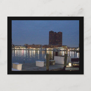 BALTIMORE HARBOR POSTCARD