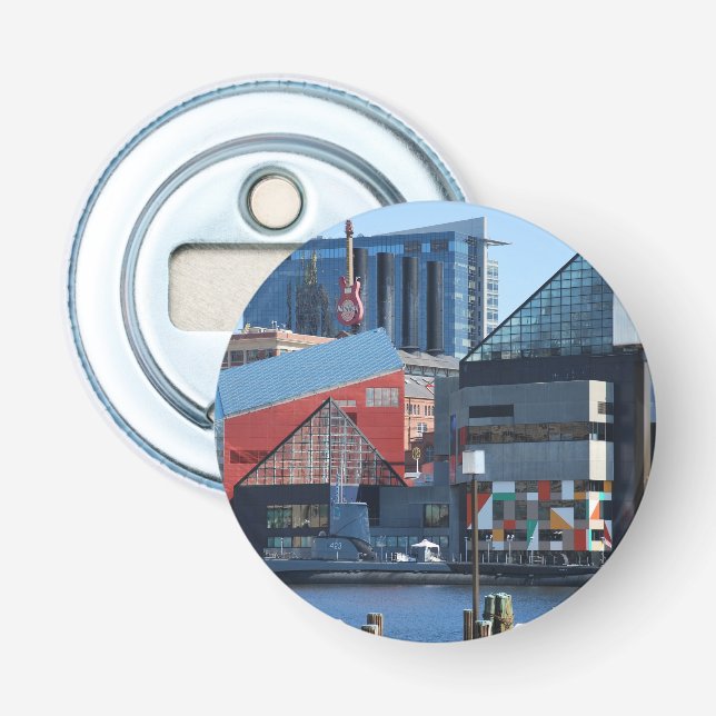 Baltimore Inner Harbour Bottle Opener (Front)
