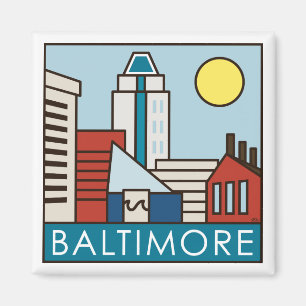 Baltimore Inner Harbour Magnet