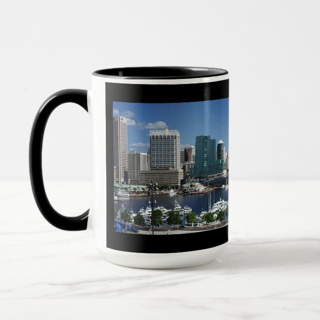 Baltimore Inner Harbour Panorama Mug (Left)