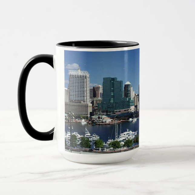 Baltimore Inner Harbour Panorama Mug (Left)