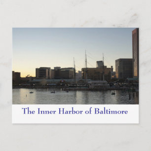 Baltimore Inner Harbour Postcard
