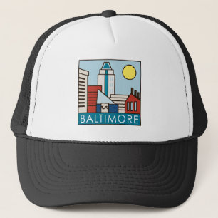 Baltimore Inner Harbour Trucker Hat