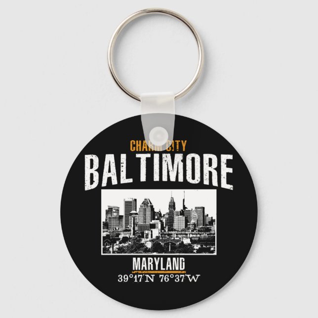 Baltimore Keychain (Front)