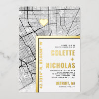 Baltimore Love Locator | City Themed Wedding